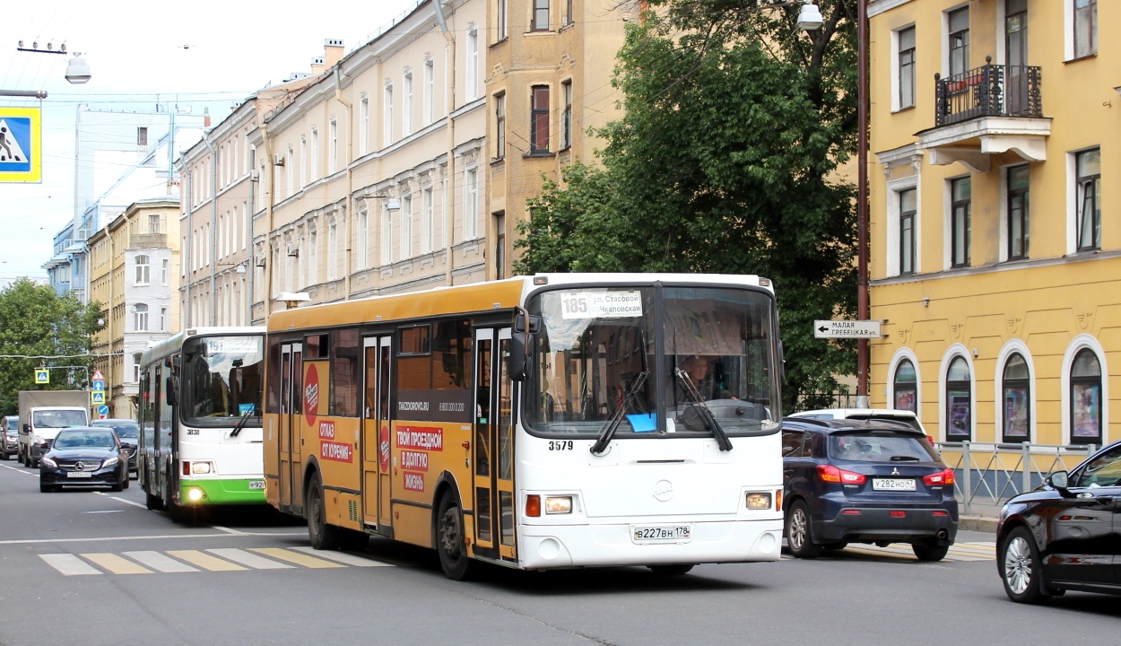 Санкт-Петербург, ЛиАЗ-5293.53 № 3579