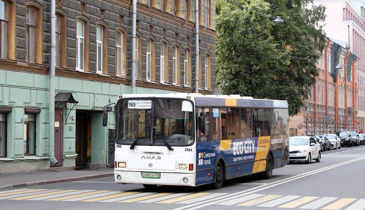 Sankt Petersburg, LiAZ-5293.60 Nr 3864