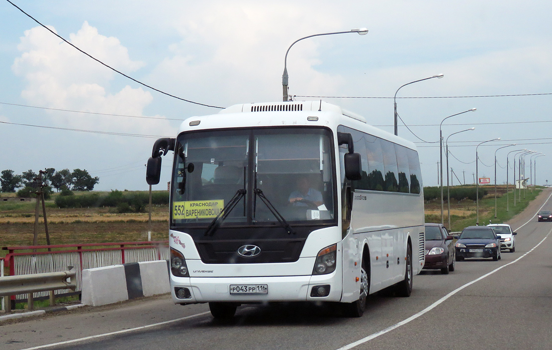 Краснодарский край, Hyundai Universe Space Luxury № Р 043 РР 116