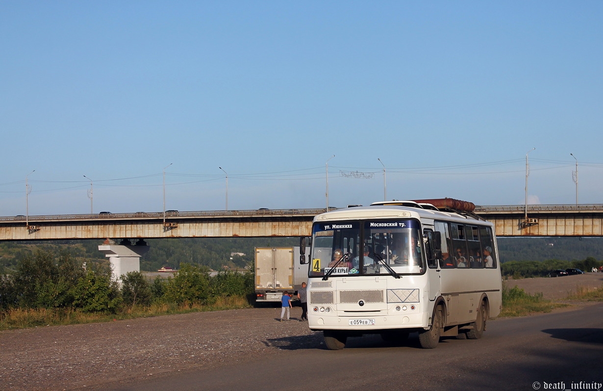 Томская область, ПАЗ-32054 № Е 059 ЕВ 70