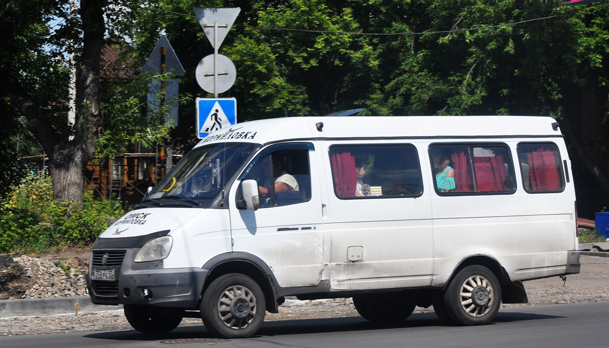 Omsk region, GAZ-322132 (XTH, X96) № Р 758 РА 55