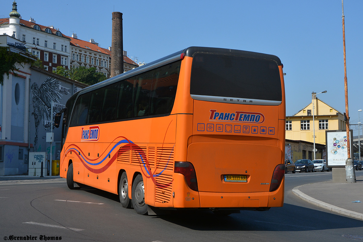 Киев, Setra S417HDH № AA 3333 AA