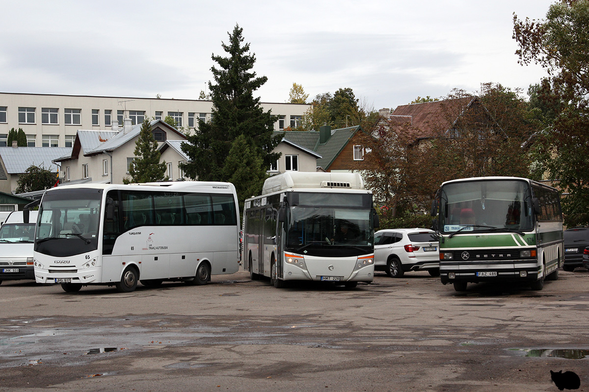 Litvánia, Anadolu Isuzu Turquoise sz.: 65; Litvánia, Castrosua CS.40 City Versus GNC 12 sz.: HMT 226; Litvánia, Setra S215HR sz.: 176; Litvánia — Terminal stations, bus stations