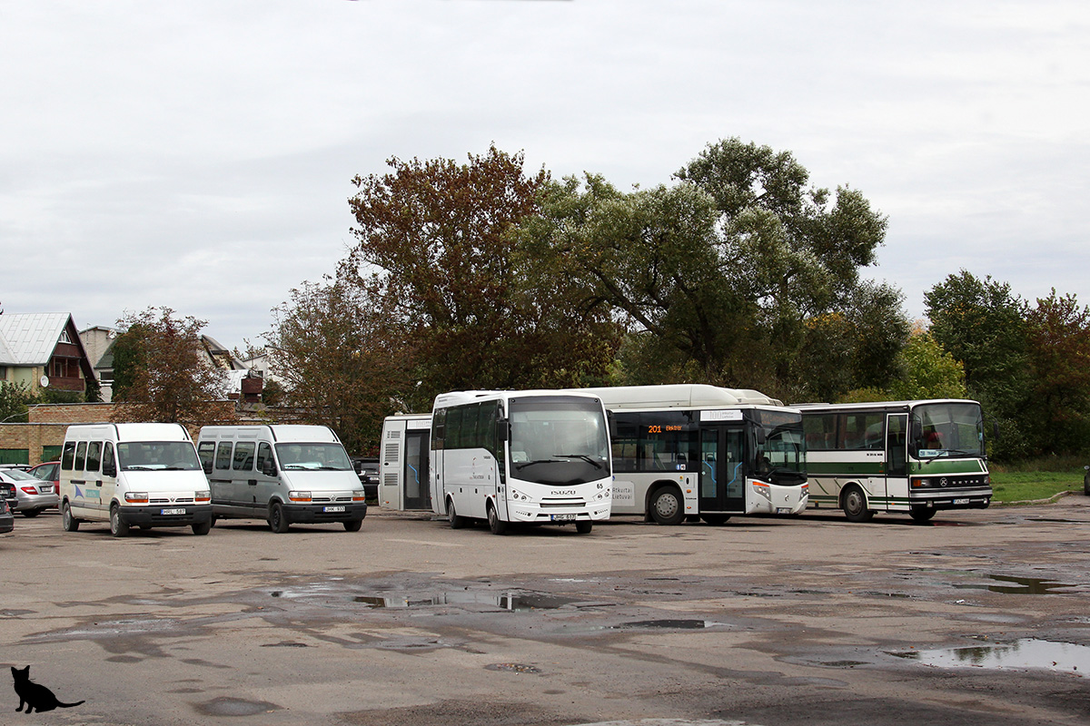 Litva, Gruau č. 56; Litva, Anadolu Isuzu Turquoise č. 65; Litva — Terminal stations, bus stations