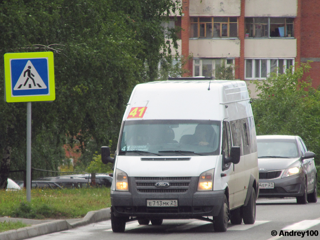 Чувашия, Автодом (Ford Transit) № Е 713 МК 21