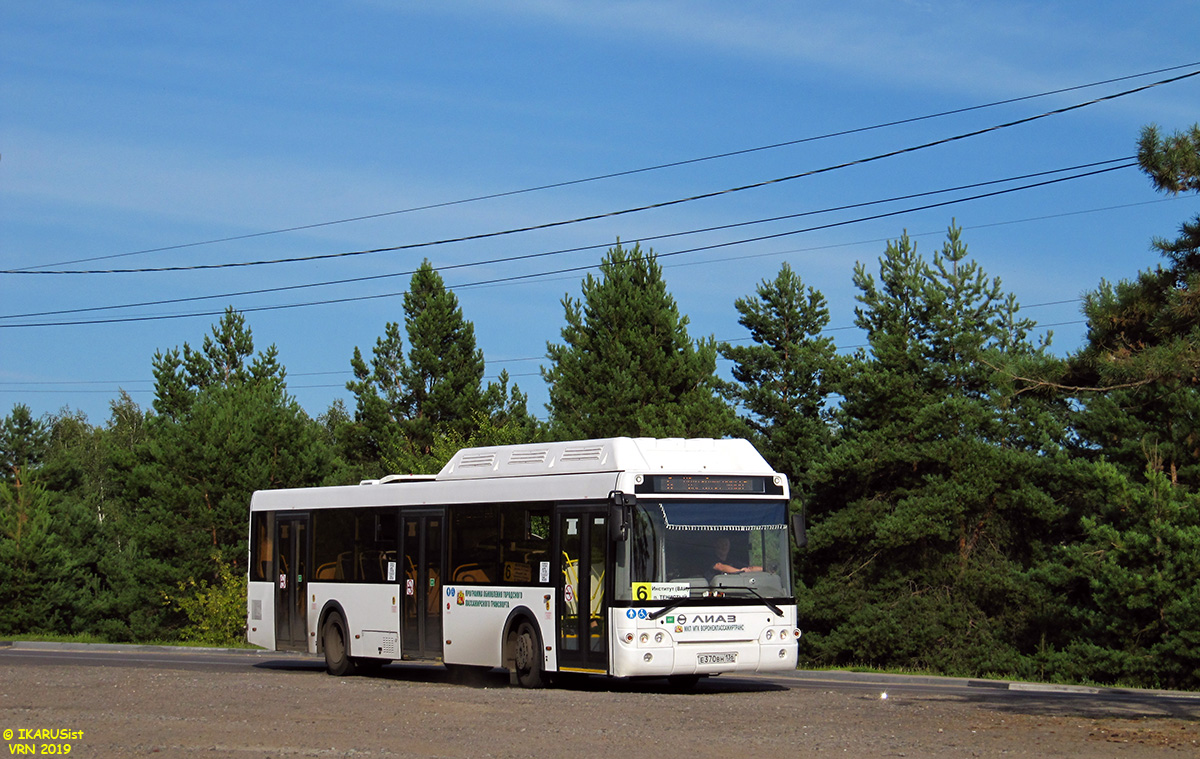 Воронежская область, ЛиАЗ-5292.67 (CNG) № Е 370 ВН 136