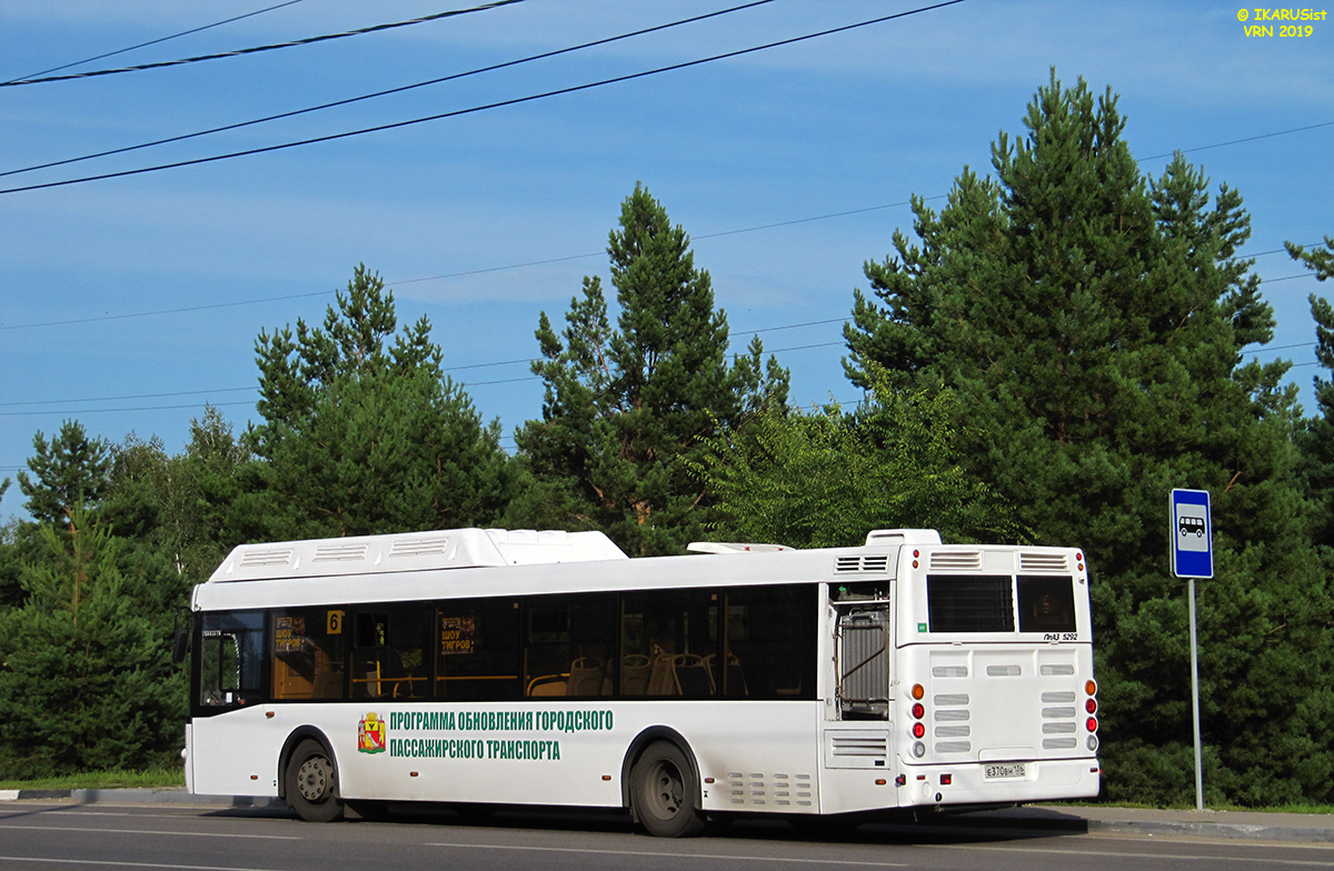 Voronezh region, LiAZ-5292.67 (CNG) № Е 370 ВН 136