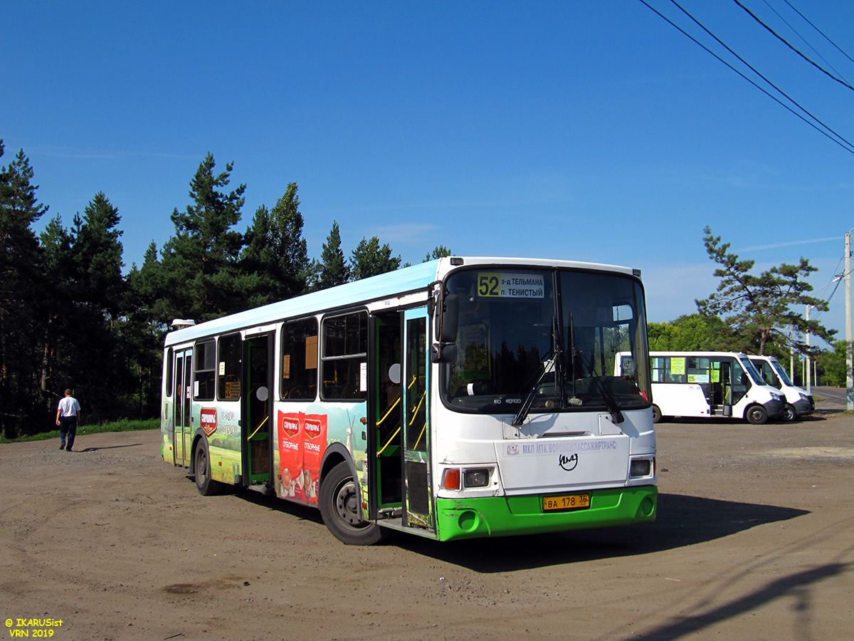 Воронежская область, ЛиАЗ-5256.26 № ВА 178 36 — Фото — Автобусный транспорт