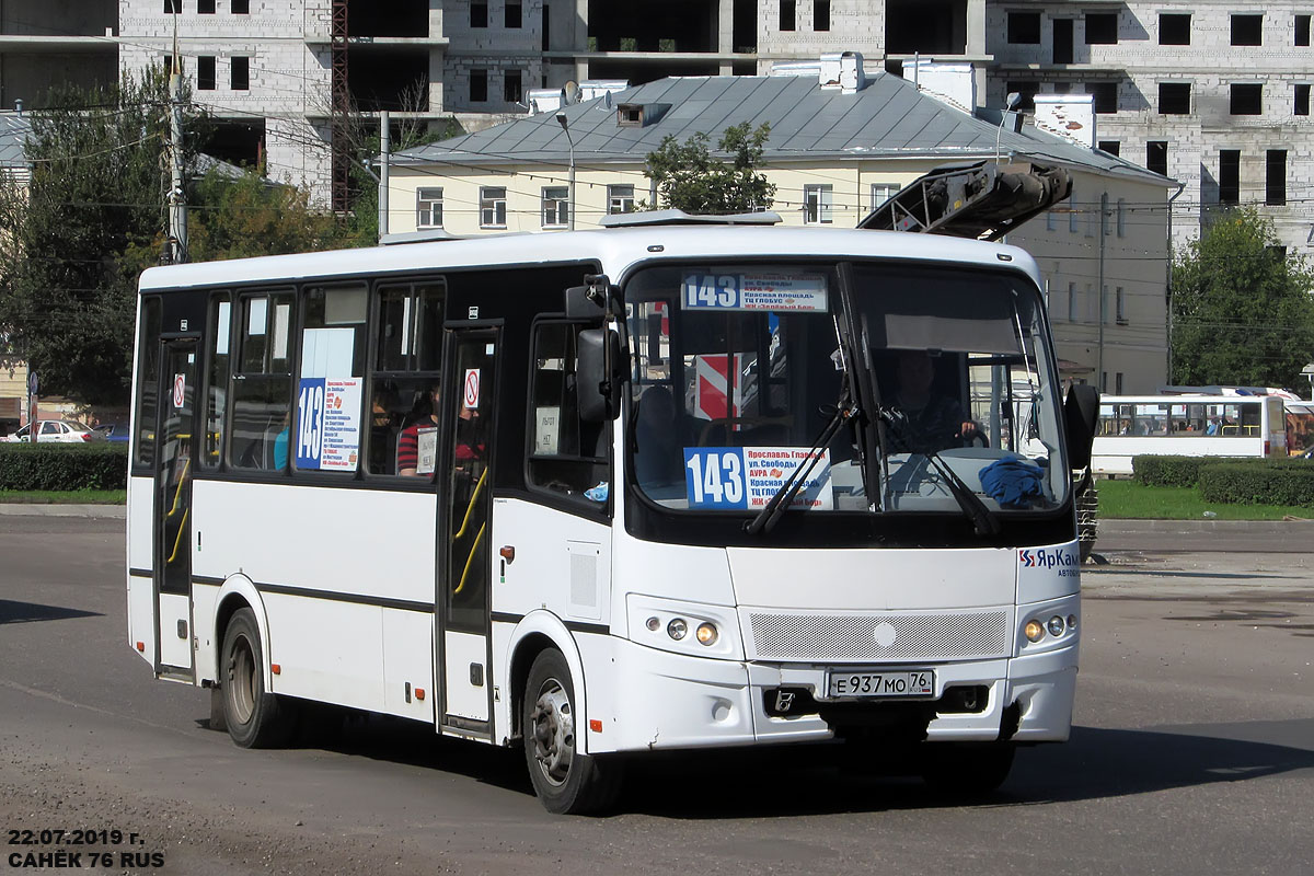 Ярославская область, ПАЗ-320412-05 "Вектор" № Е 937 МО 76