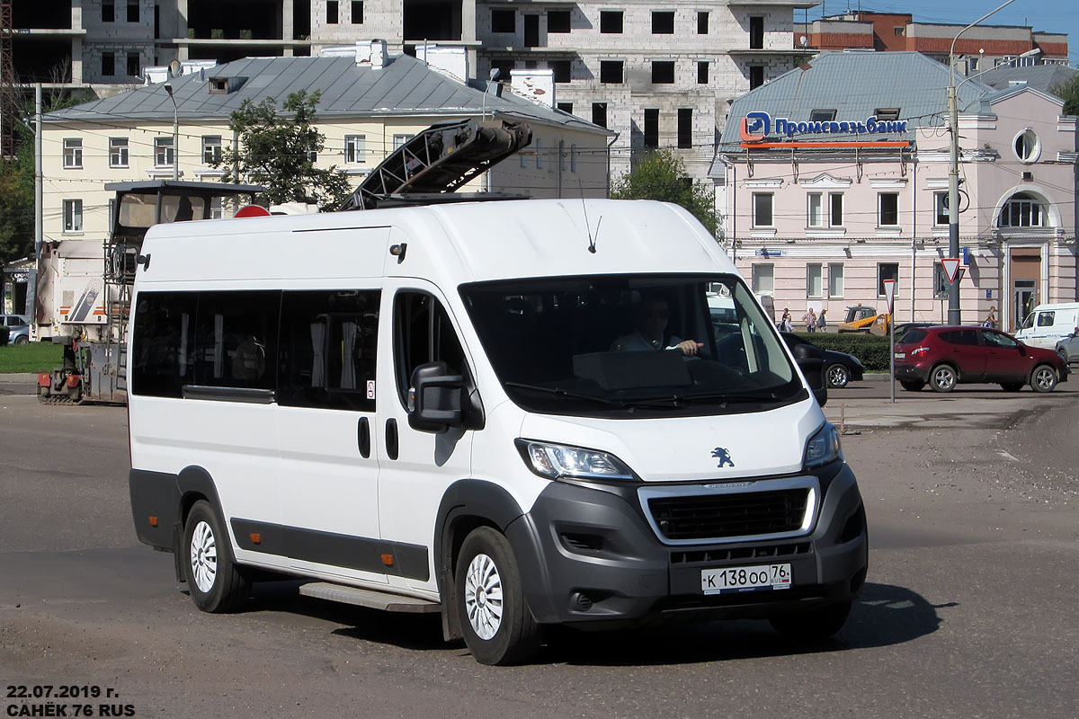 Ярославская область, Автодом-21080* (Peugeot Boxer) № К 138 ОО 76 — Фото —  Автобусный транспорт