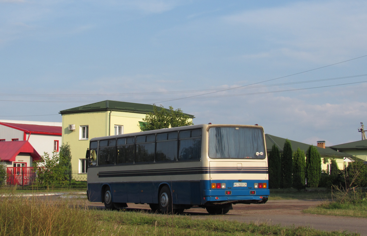 Volinskaya region, Ikarus 256.75 Nr. AC 7655 CA