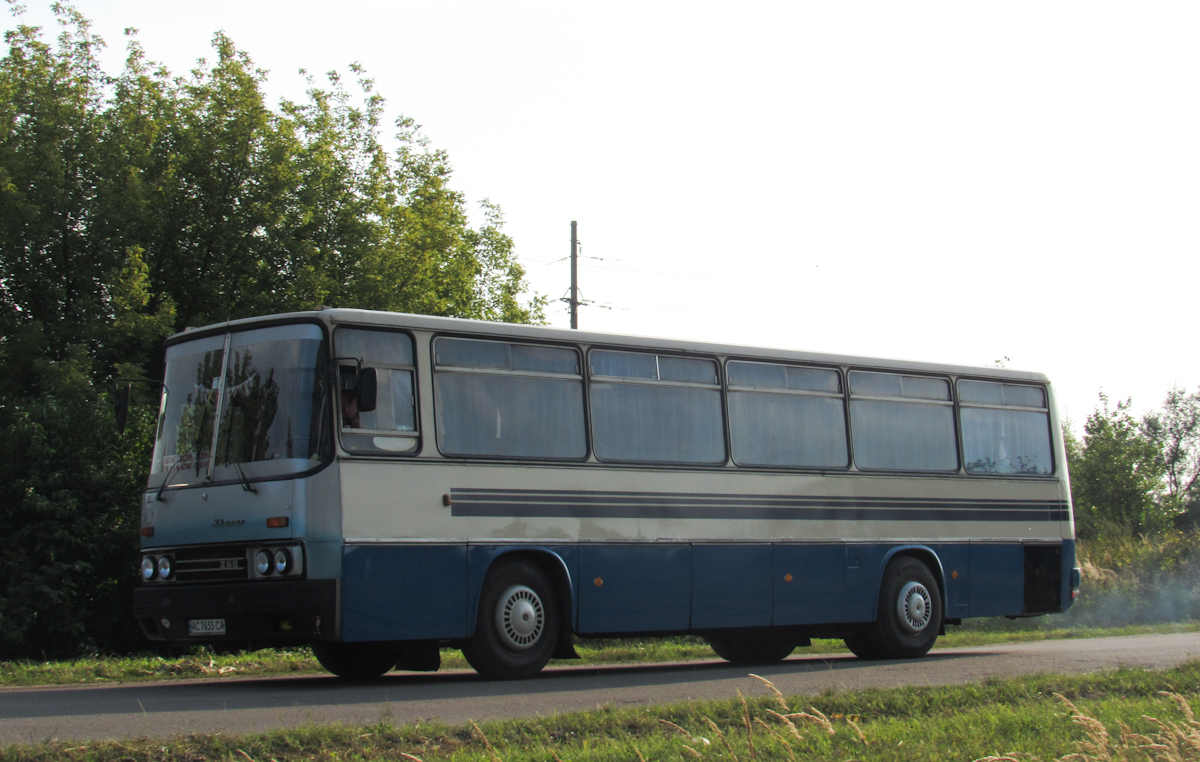 Volyňská oblast, Ikarus 256.75 č. AC 7655 CA