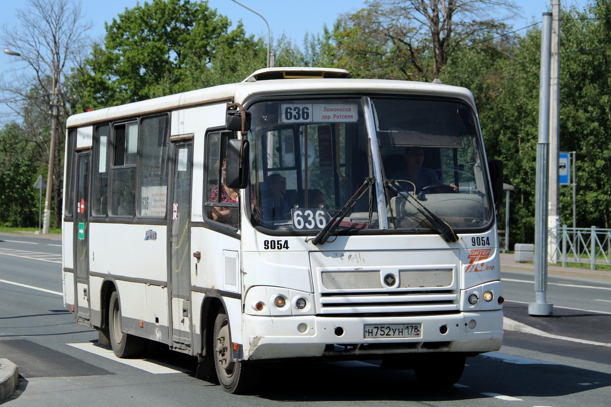 Санкт-Петербург, ПАЗ-320402-05 № 9054