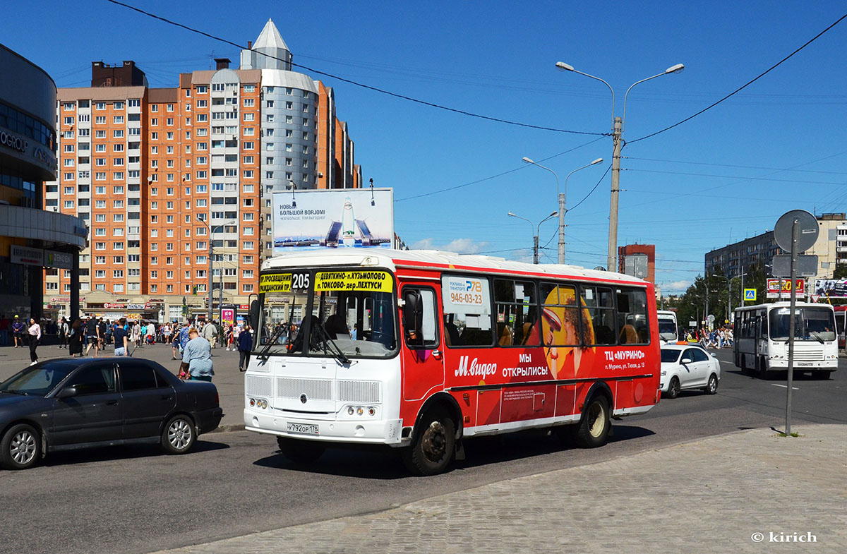 Санкт-Петербург, ПАЗ-4234-05 № У 792 ОР 178