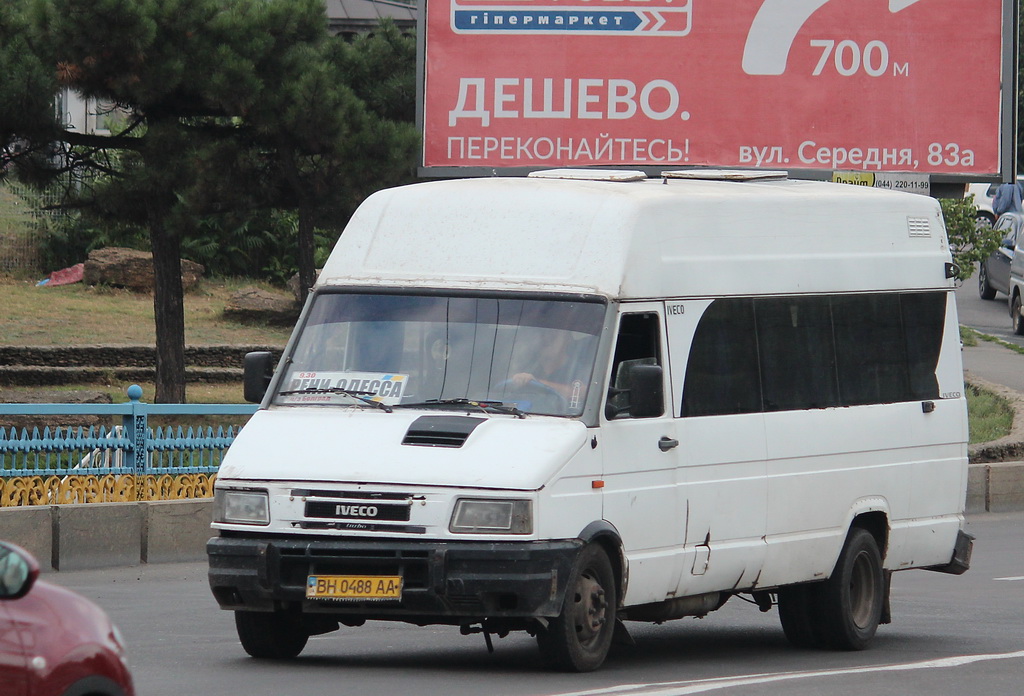 Одесская область, IVECO TurboDaily 35-10 № BH 0488 AA