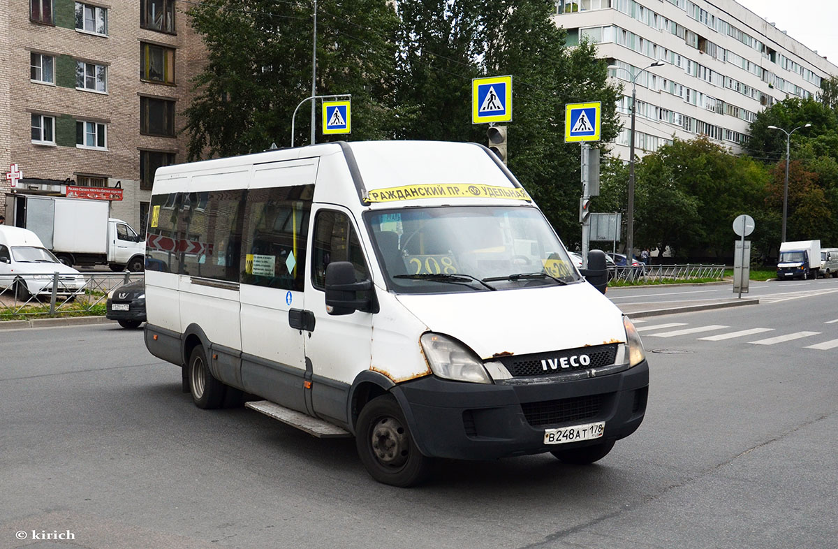 Санкт-Петербург, Нижегородец-2227UT (IVECO Daily) № В 248 АТ 178