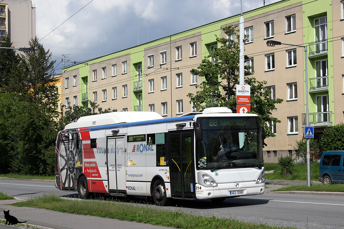 Чехия, Irisbus Citelis 12M CNG № 214