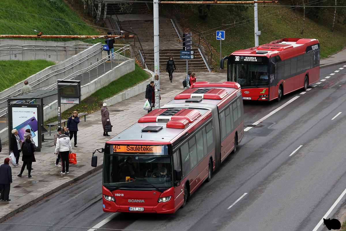 Литва, Scania Citywide LFA № V8018