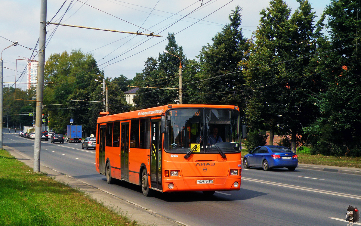 Нижегородская область, ЛиАЗ-5293.60 № 32006