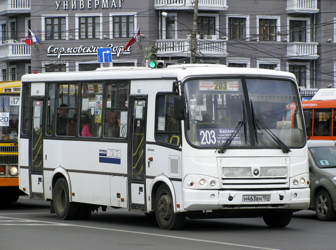 Нижегородская область, ПАЗ-320412-05 № Н 463 ВН 152