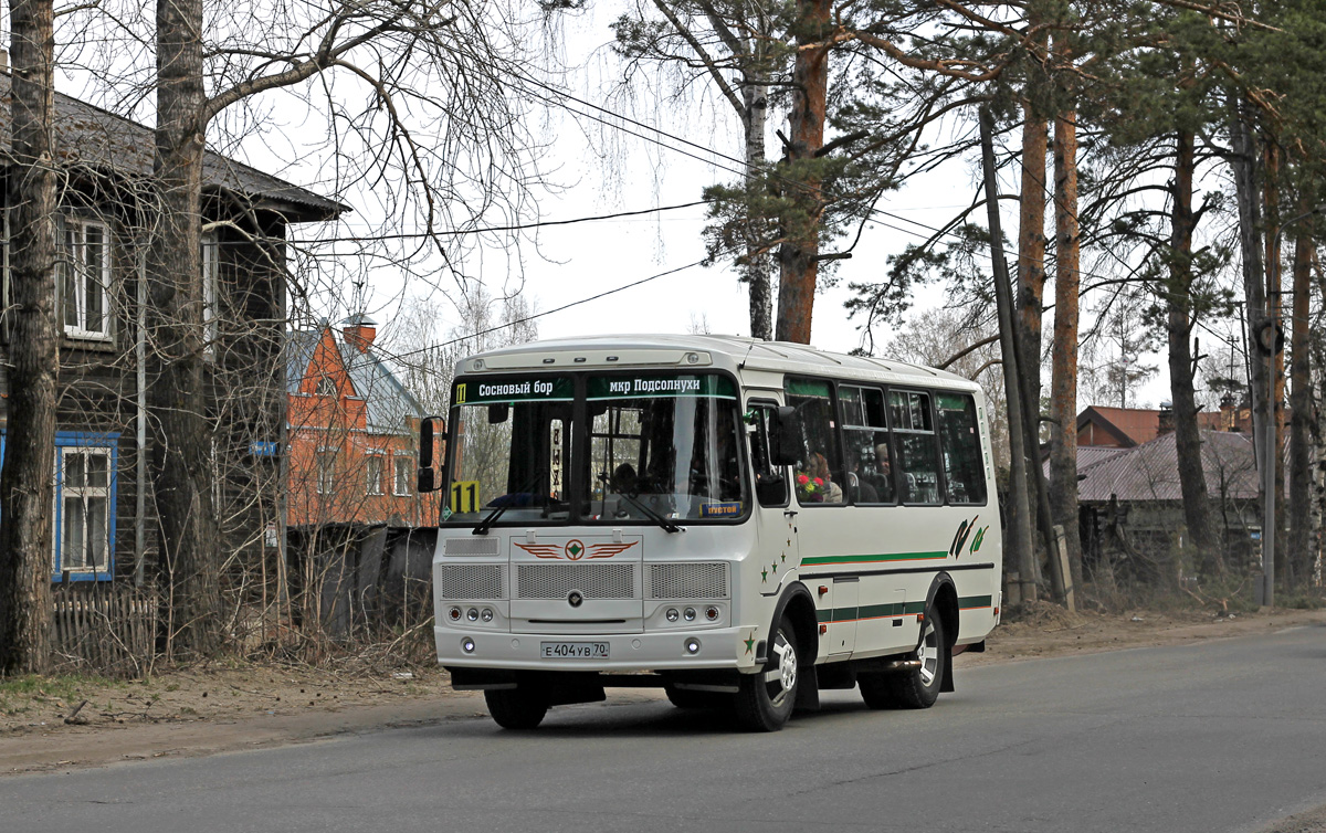 Томская область, ПАЗ-32054 № Е 404 УВ 70