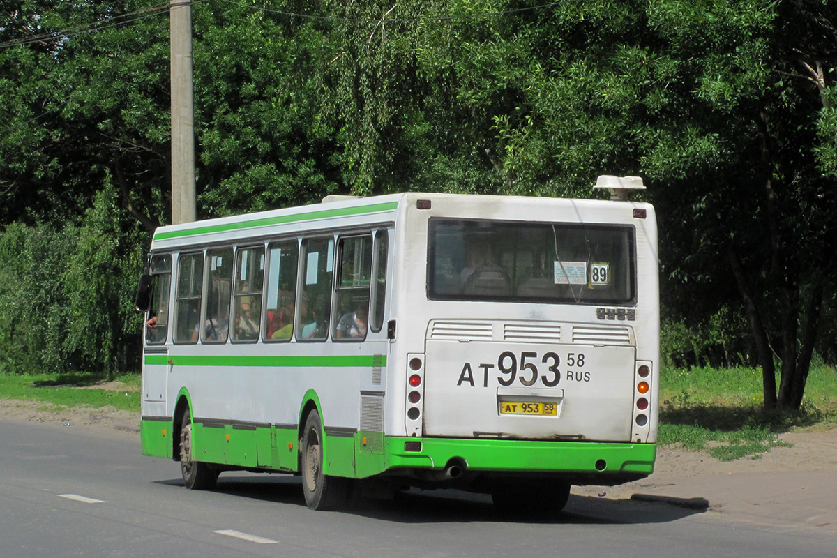 Пензенская область, ЛиАЗ-5256.45 № АТ 953 58