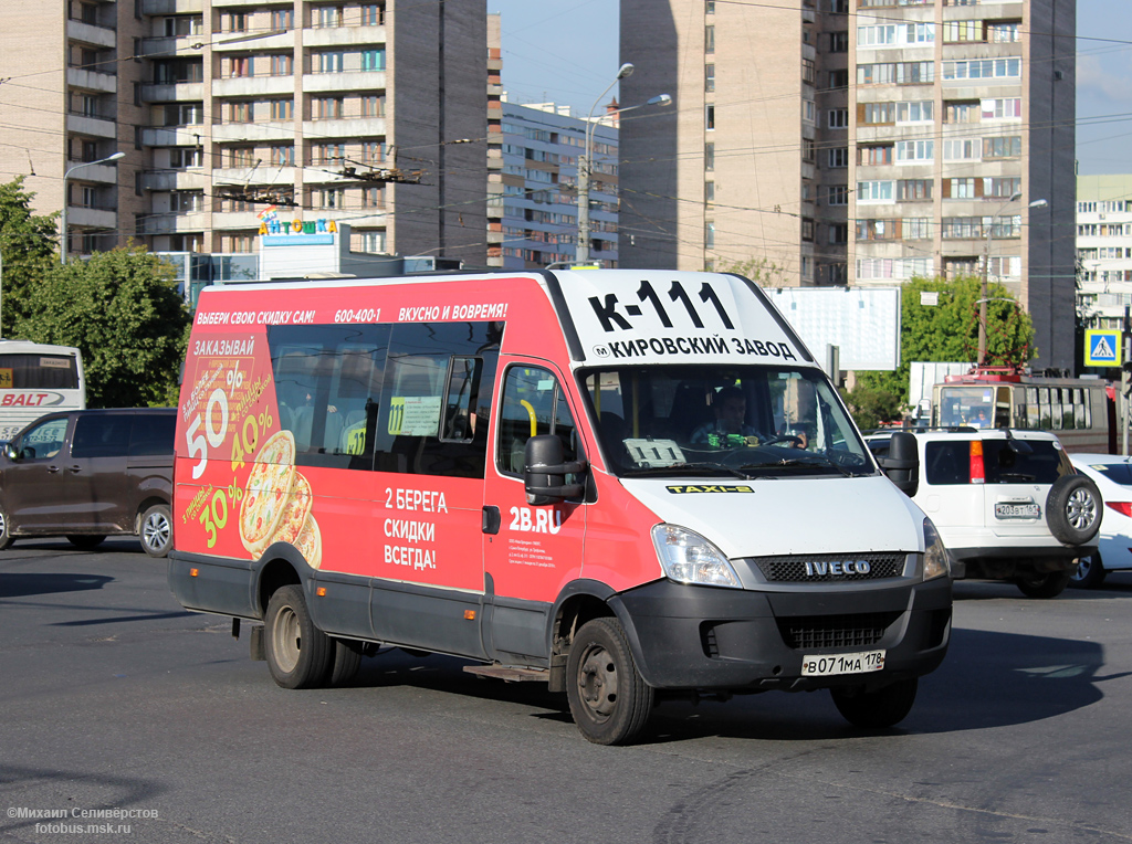 Санкт-Пецярбург, Росвэн-3265 (IVECO Daily 50С15) № В 071 МА 178