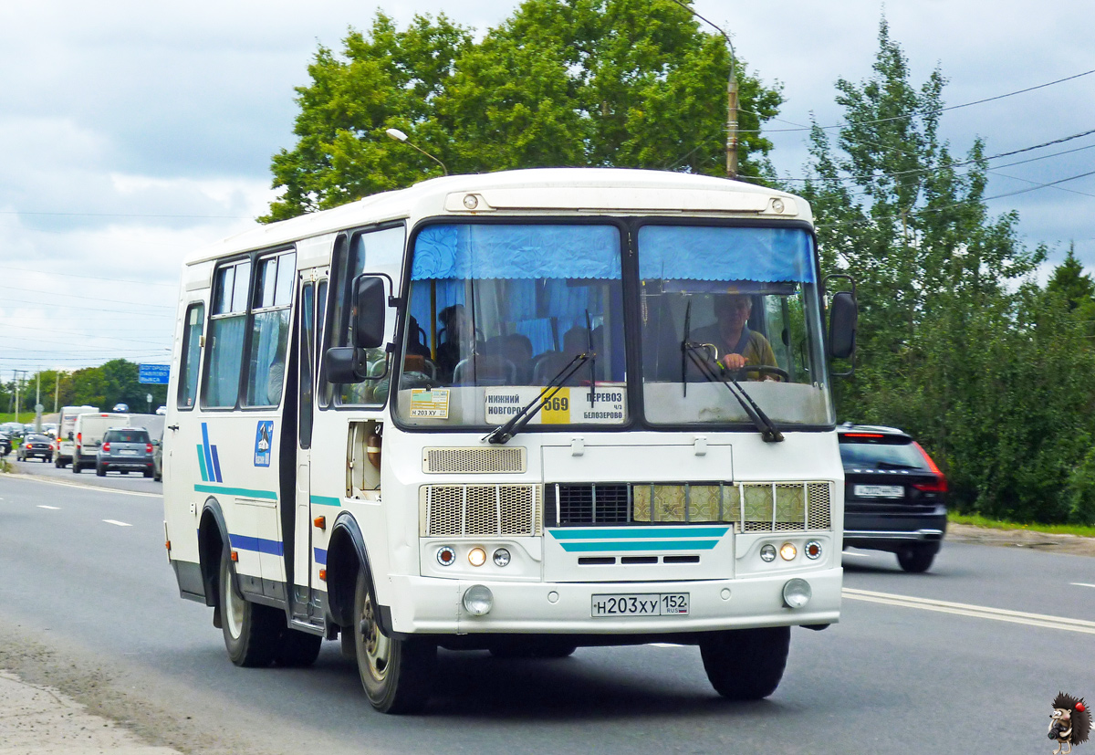 Нижегородская область, ПАЗ-32053 № Н 203 ХУ 152