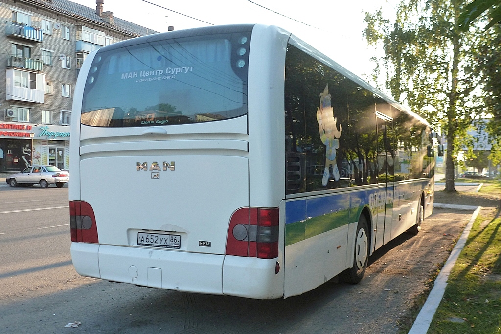 Ханты-Мансийский АО, MAN R12 Lion's Regio ÜL360 № А 652 УХ 86
