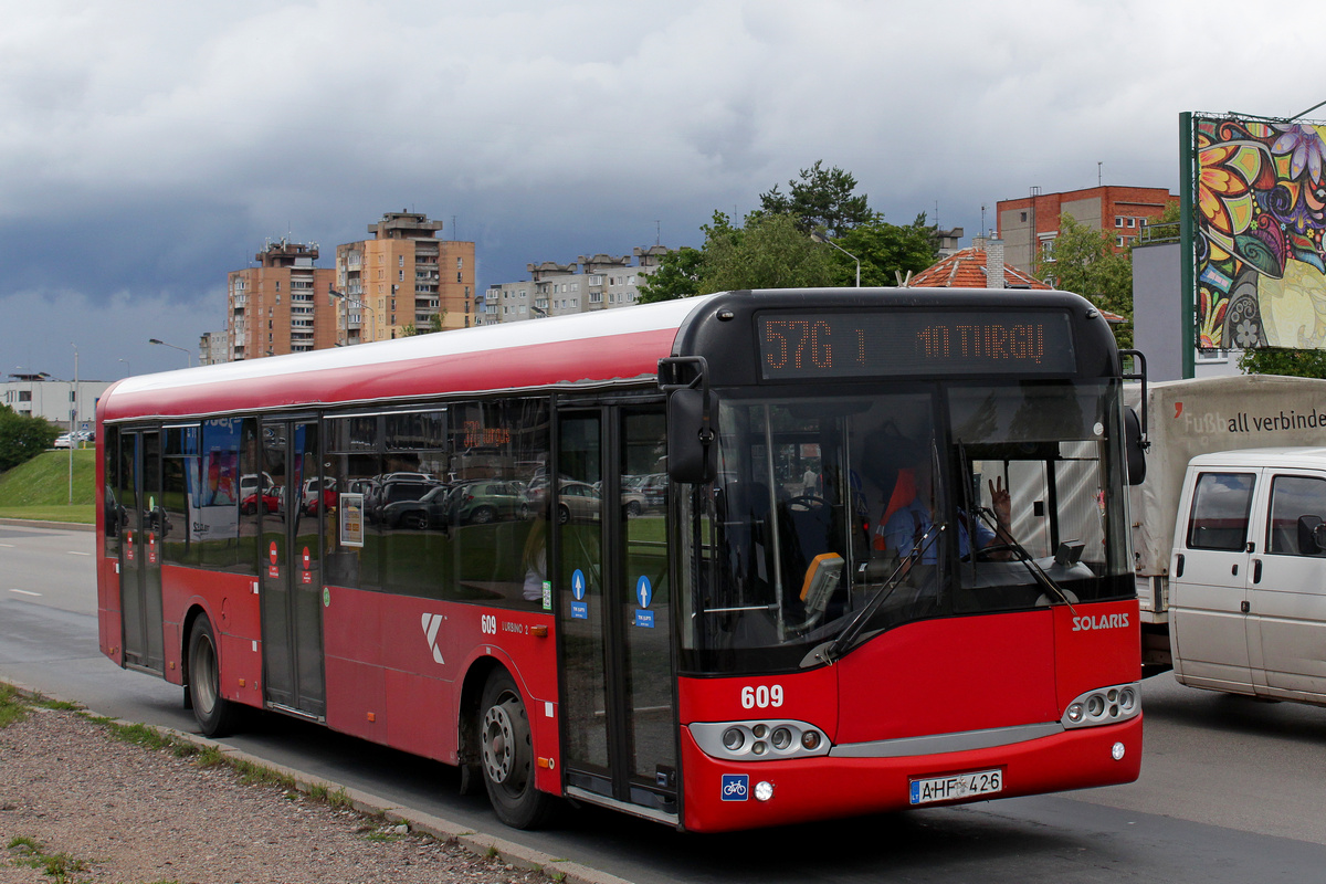 Литва, Solaris Urbino II 12 № 609