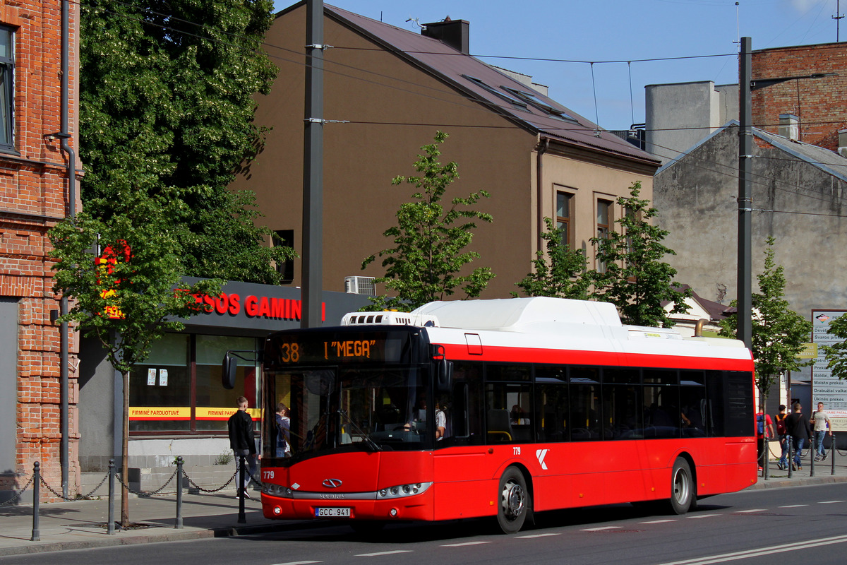 Литва, Solaris Urbino III 12 CNG № 779