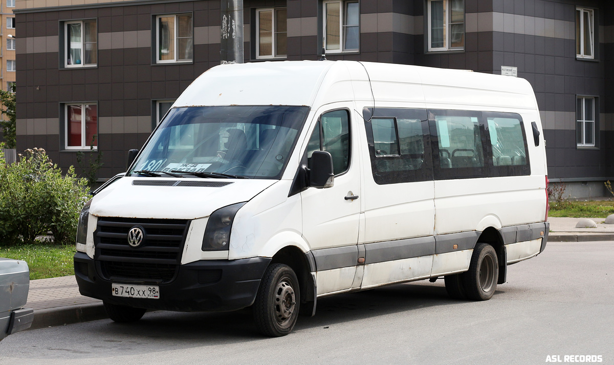 Санкт-Петербург, БТД-2219 (Volkswagen Crafter) № В 740 ХХ 98