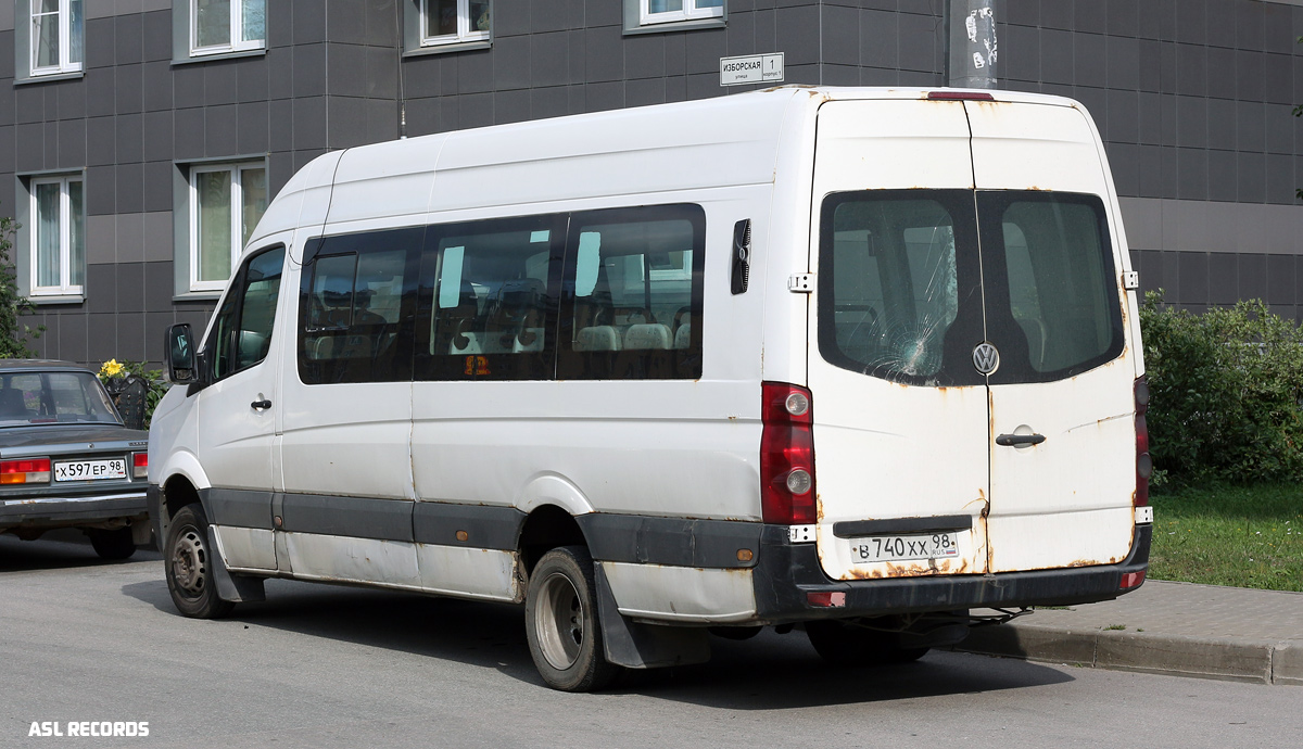 Sankt Petersburg, BTD-2219 (Volkswagen Crafter) Nr В 740 ХХ 98