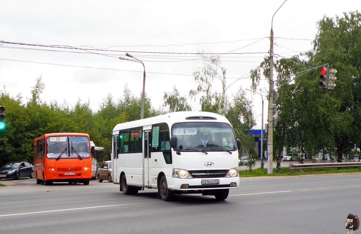 Нижегородская область, Hyundai County Kuzbass № О 316 ОО 152