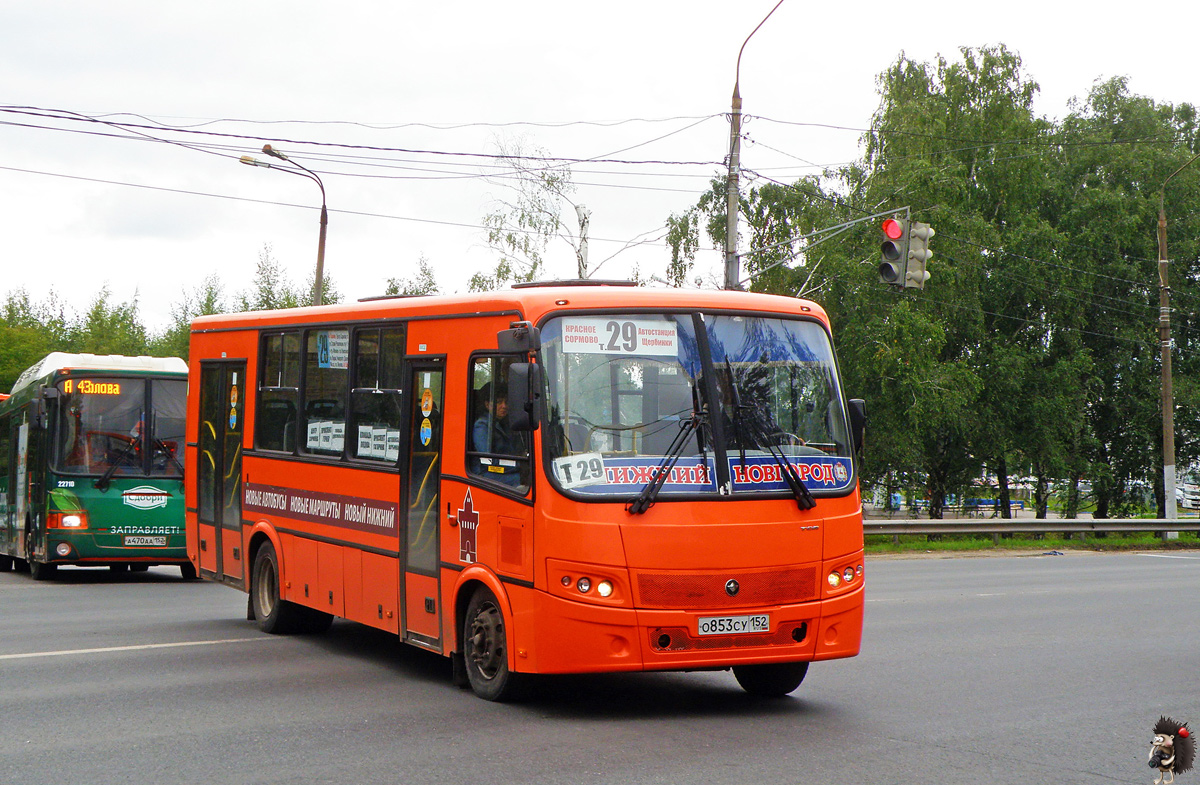 Нижегородская область, ПАЗ-320414-05 "Вектор" № О 853 СУ 152