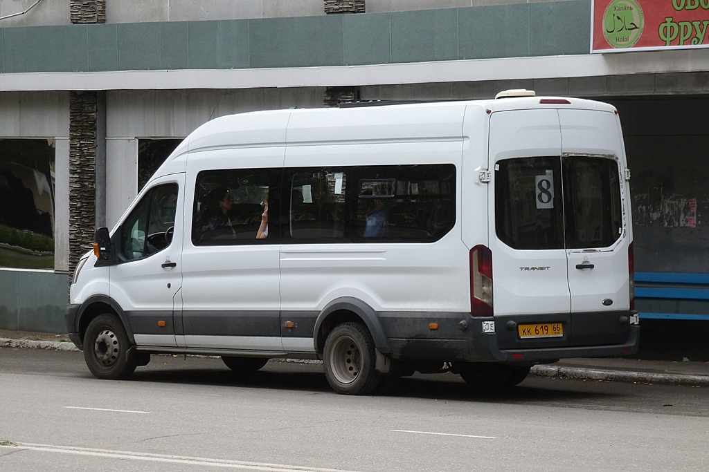 Свердловская область, Ford Transit FBD [RUS] (Z6F.ESG.) № КК 619 66