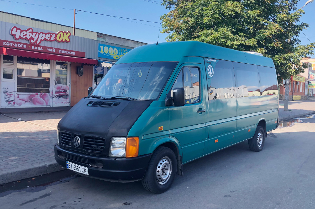 Полтавская область, Volkswagen LT35 № BI 6581 CK