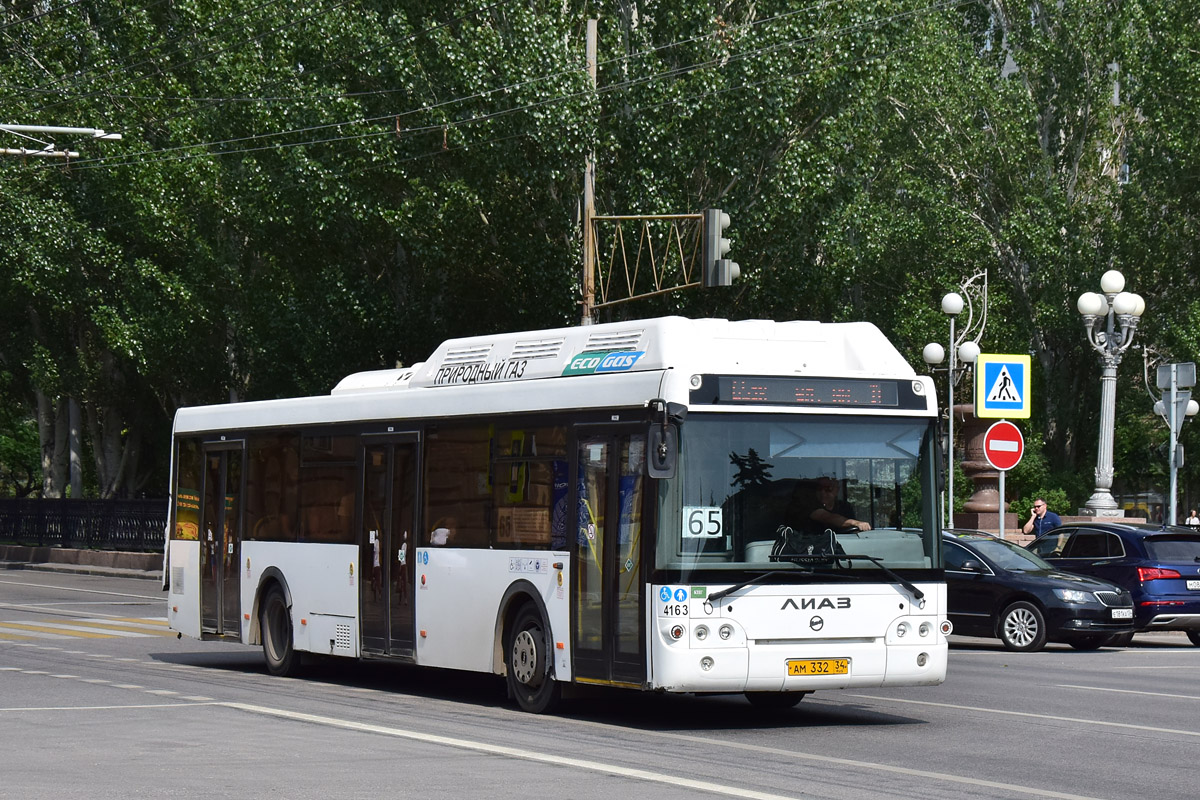 Волгоградская область, ЛиАЗ-5292.67 (CNG) № 4163