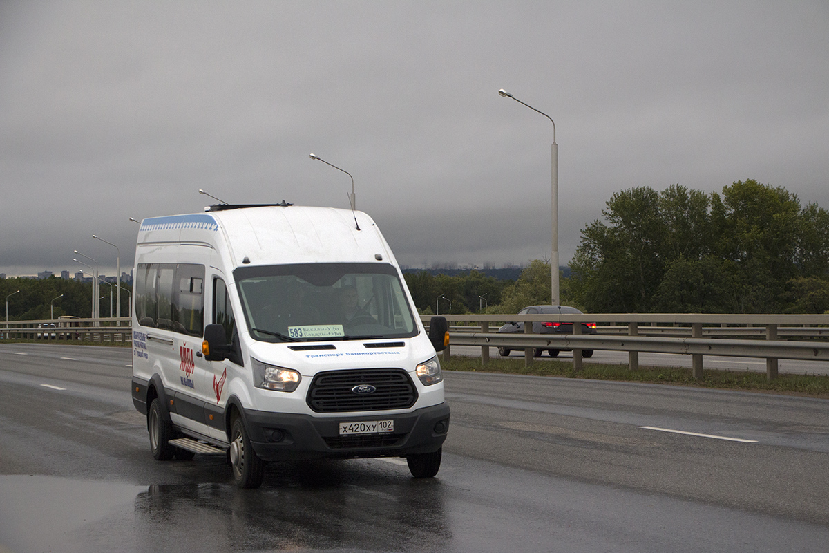 Башкортостан, Ford Transit FBD [RUS] (X2F.ESG.) № Х 420 ХУ 102