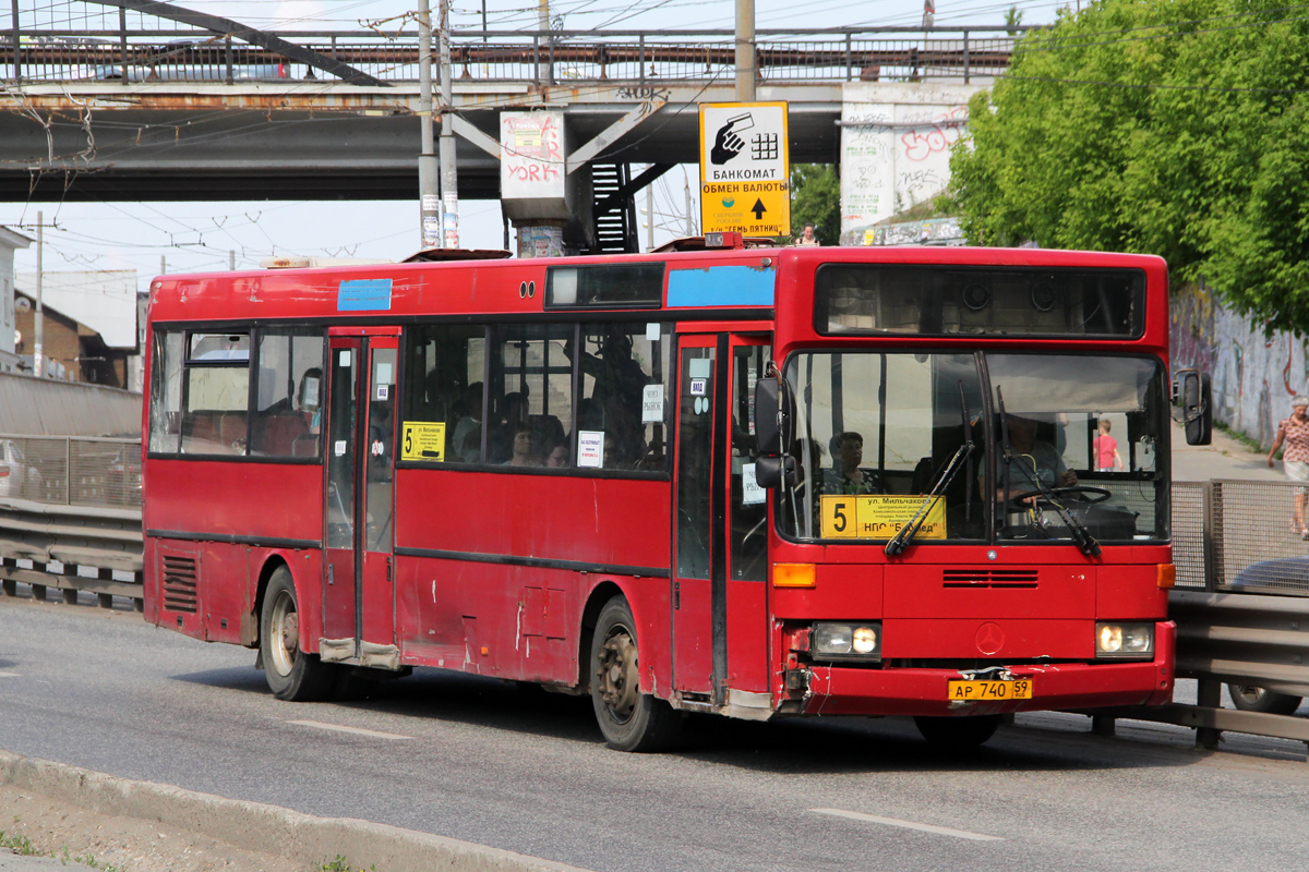 Пермский край, Mercedes-Benz O405 № АР 740 59