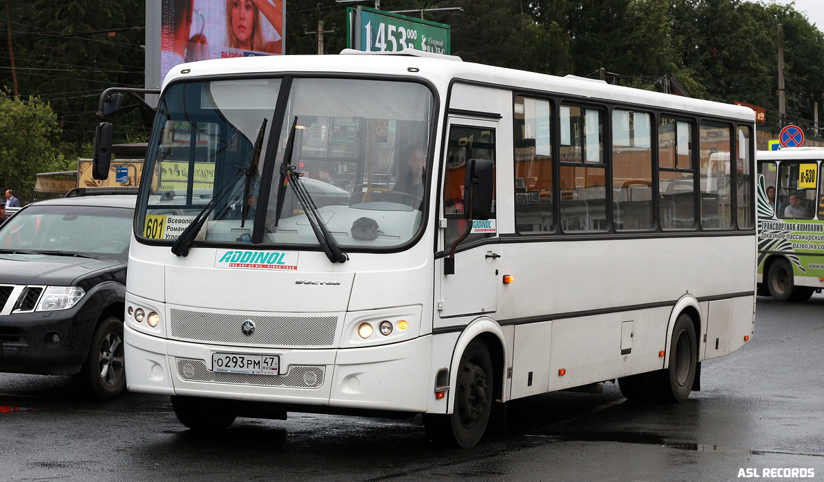 Ленинградская область, ПАЗ-320412-05 "Вектор" № О 293 РМ 47