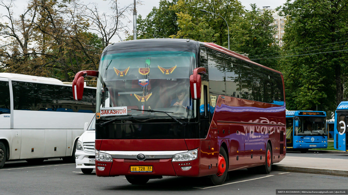 Владимирская область, Yutong ZK6122H9 № ЕЕ 728 33