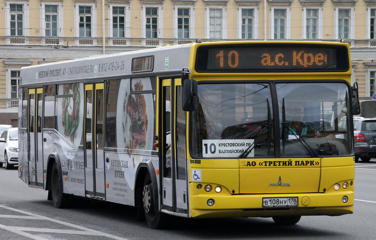 Санкт-Петербург, МАЗ-103.468 № В 108 НУ 178