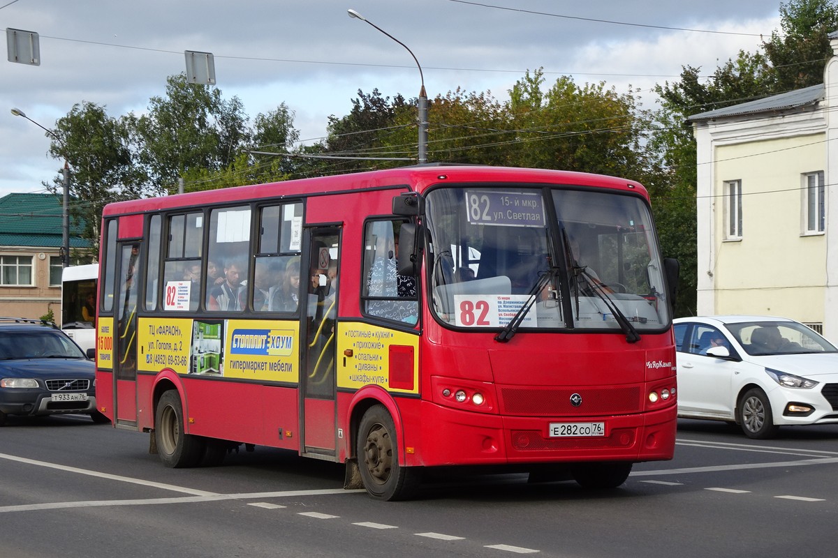 Ярославская область, ПАЗ-320412-05 "Вектор" № Е 282 СО 76