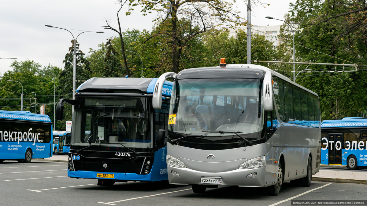 Moskau, Yutong ZK6119HA Nr. У 226 УР 750