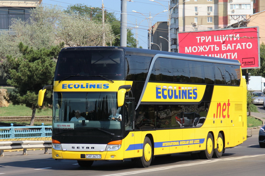 Минск, Setra S431DT № 334