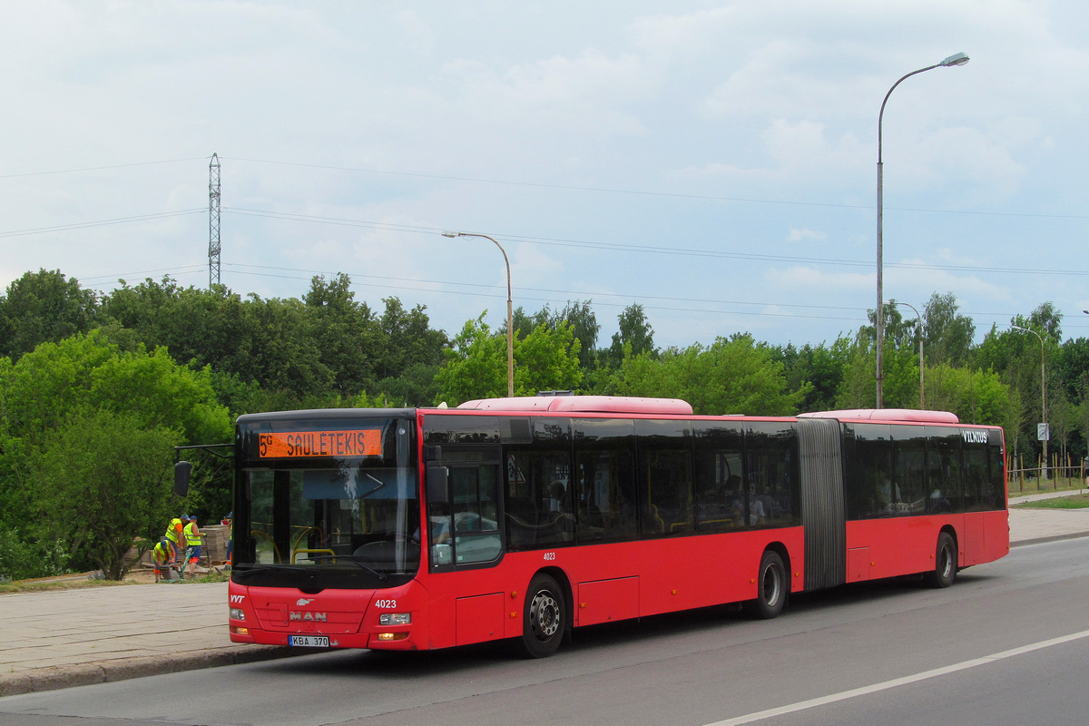 Литва, MAN A23 Lion's City GL NG313 № 4023