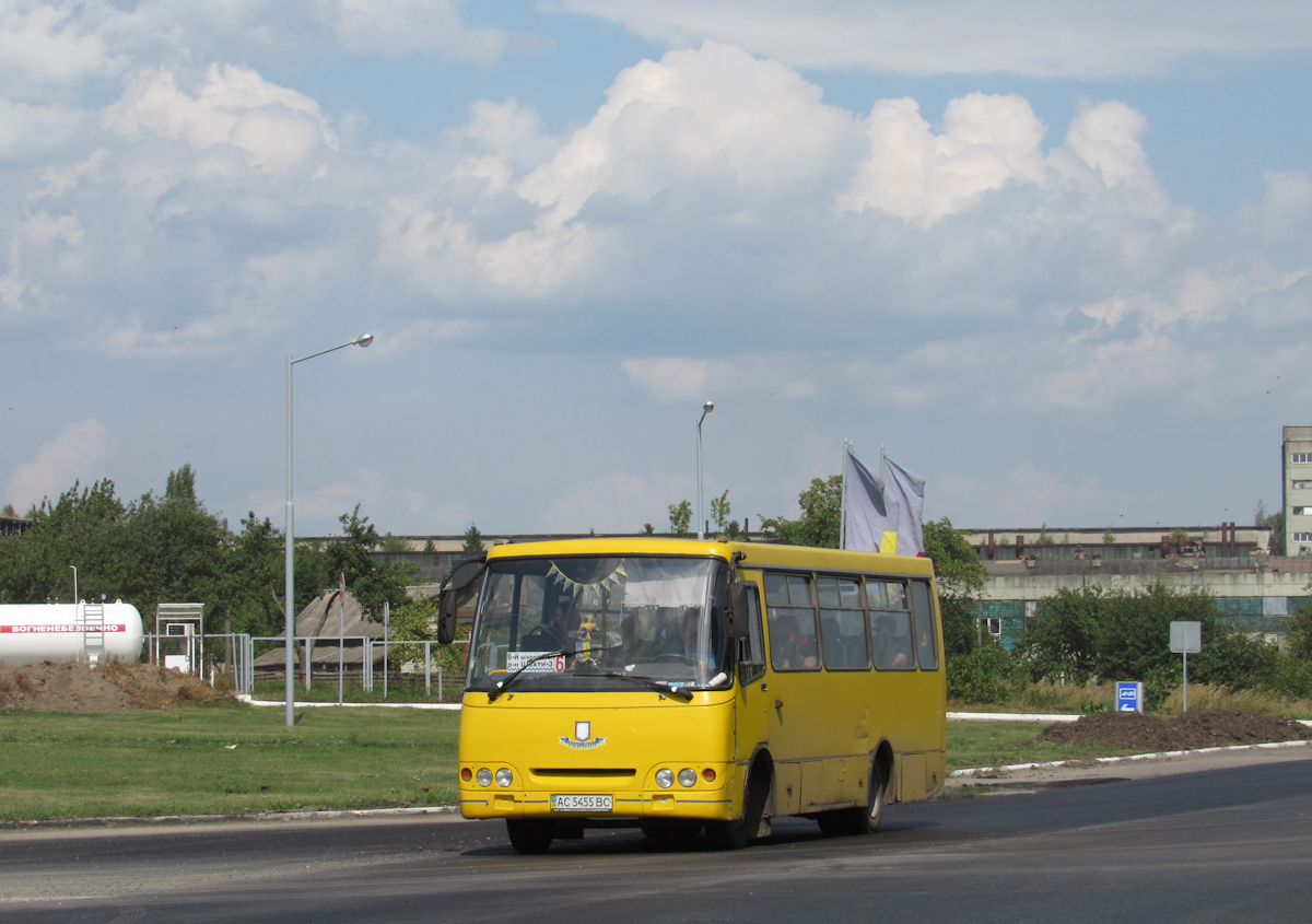 Волынская область, Богдан А09202 (ЛуАЗ) № AC 5455 BC