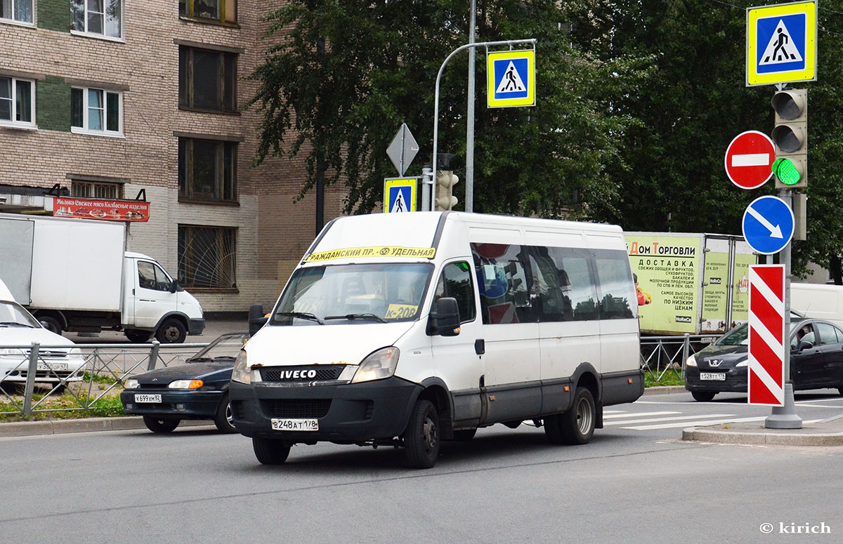 Санкт-Петербург, Нижегородец-2227UT (IVECO Daily) № В 248 АТ 178