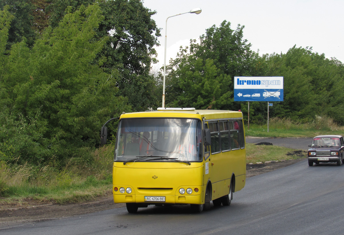 Волынская область, Богдан А0811 № AC 4706 BE